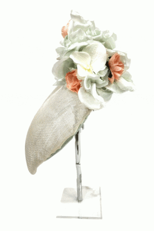 Marilyn's English Muted Green Fascinator