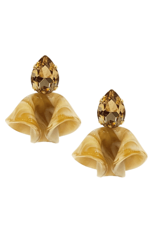 Marilyn's Spanish Folded Resin Earrings