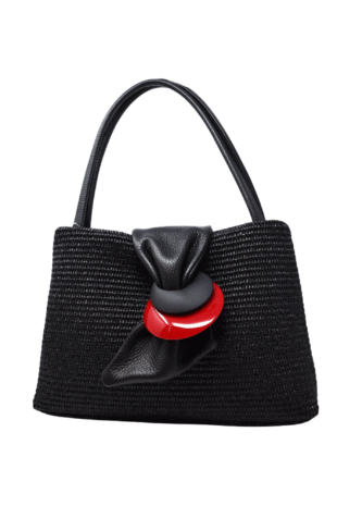Marilyn's Italian Handmade Woven Leather Shoulder Handbag