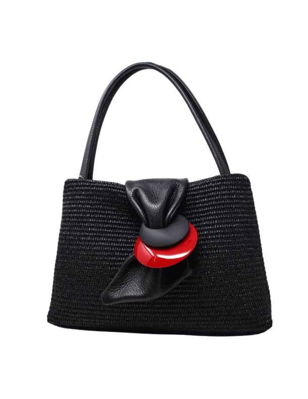 Marilyn's Italian Handmade Woven Leather Shoulder Handbag