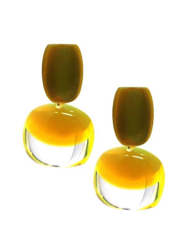 Marilyn's French Plexiglass Earrings