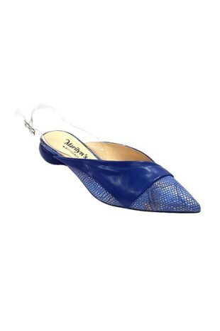 Marilyn's Italian Royal Blue Flat