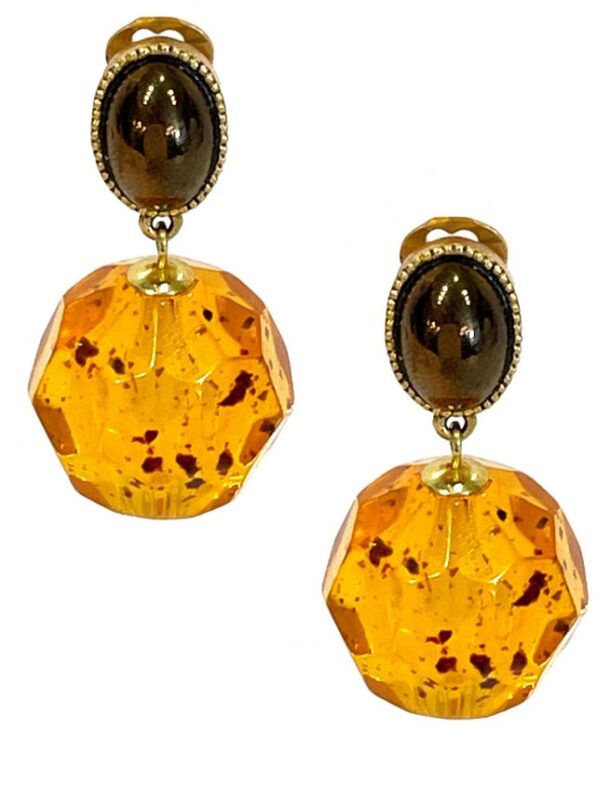 Marilyn's French Resin Rock Earrings