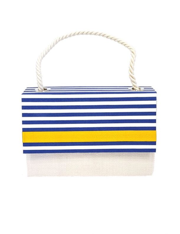 Marilyn's French Fabric Stripe Handbag