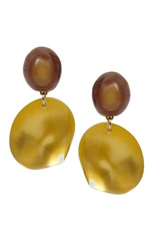 Marilyn’s French Plexiglass Earrings M639