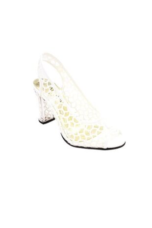 Marilyn's French Bright White Heel