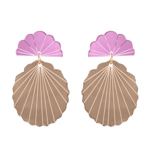 Marilyn's Spanish Seashell Earrings