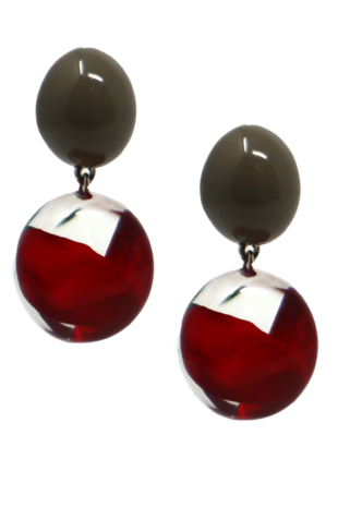 Marilyn's French Plexiglass Earrings MX633