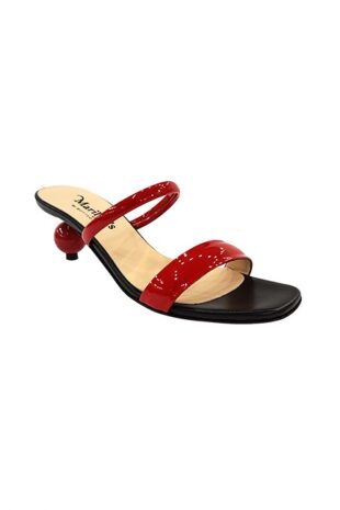 Marilyn's Italian Red Strappy Heel