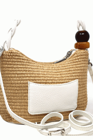 Marilyn's Italian Weaved Leather Handbag