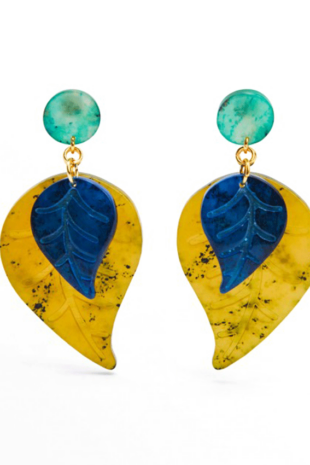 Marilyn's Spanish Falling Leaf Earrings