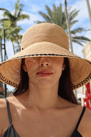 5761 ITALIAN PACKABLE GREAT STRAW WOMEN HAT