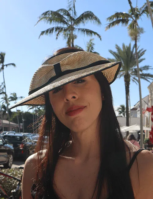 Marilyn's Unique Confortable Sun Golf Visor Square Shape