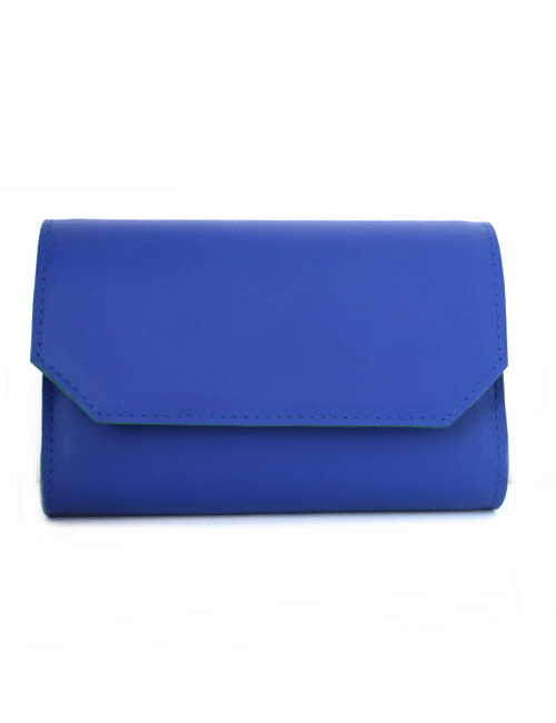 Marilyn's Fun Casual Colorful Leather Small Clutch Crossbody Bag