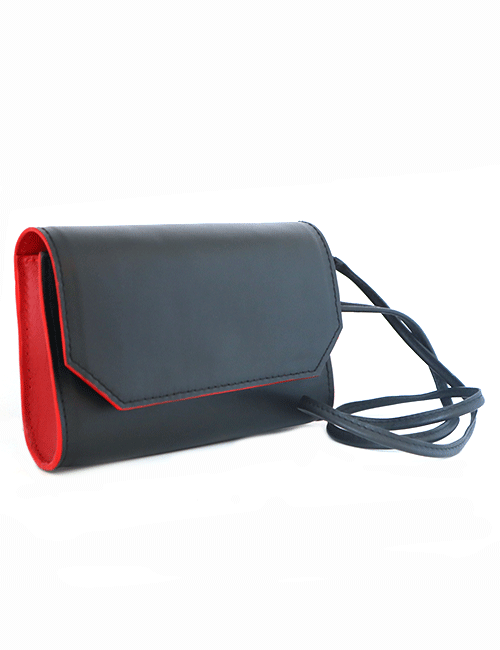 Marilyn's Fun Casual Colorful Leather Small Clutch Crossbody Bag