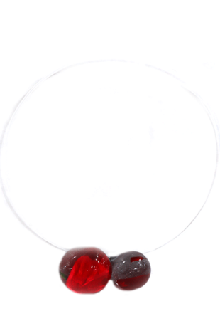 Marilyn's MX425 French Plexiglass Ball Design Necklace