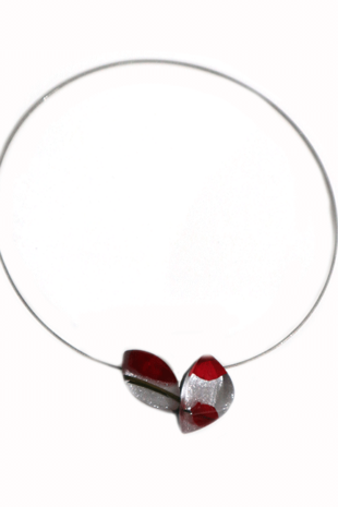 Marilyn's MX273 French Plexiglass Contemporary Design Necklace