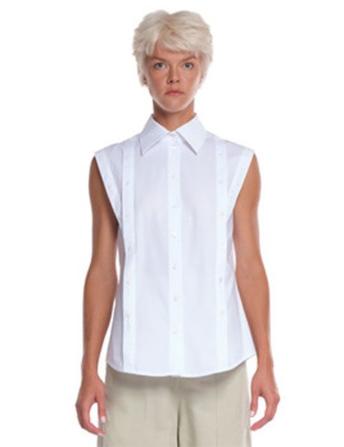 Marilyn's Marga Special European Sleeveless Stretch Slim Fit Top