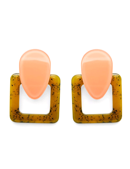 Marilyn’s Fabulous Large Colorful Resin Earring