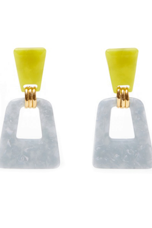 Marilyn's Fun Unigue Long Large Resin Earrings