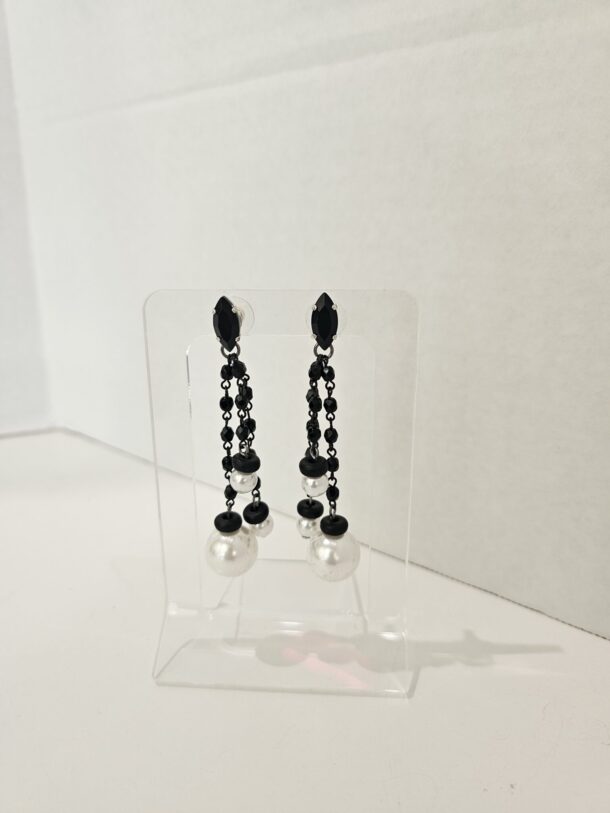 Chic Pearl Long Pierced Earring