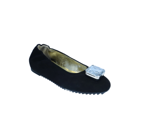 Marilyn 's Flat Waterproof Sole Round Toe Suede Dress Shoe