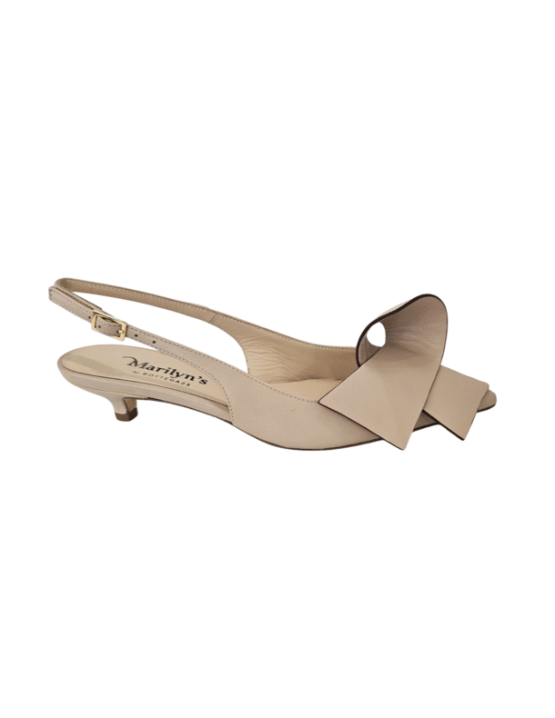 Marilyn's Luxury Italian Low Heel Pointed Toe Shoe