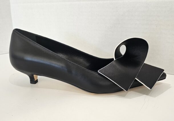 Marilyn's Luxury Italian Low Heel Pointed Toe Shoe