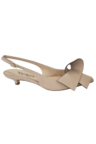 Marilyn's Luxury Italian Low Heel Pointed Toe Shoe
