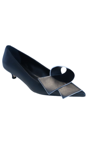 Marilyn's Luxury Italian Low Heel Pointed Toe Shoe