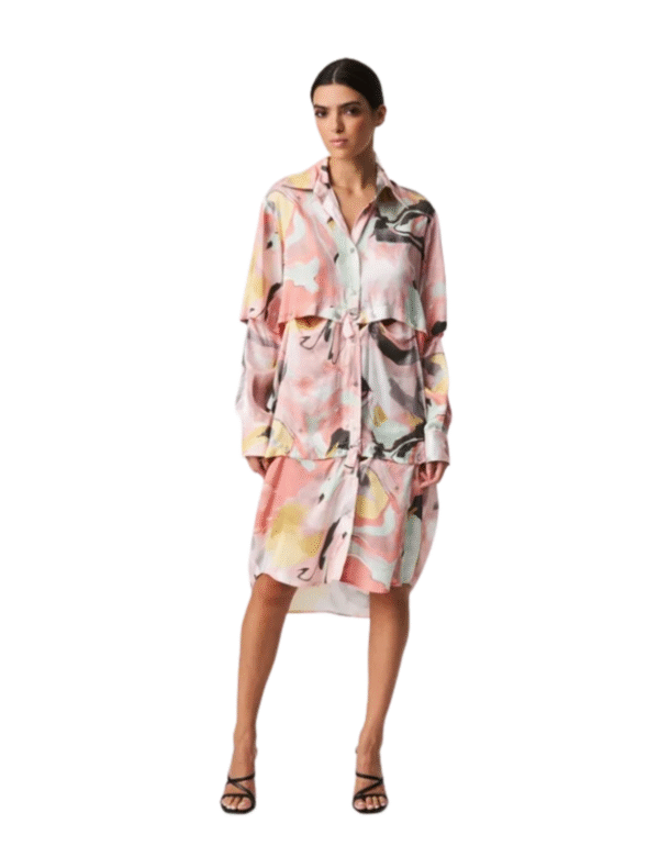 Fabulous Long Sleeve Print Dress