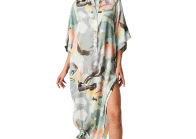 Fabulous Long Cotton Print Dress