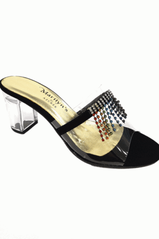 Marilyn's French Dancing Crystal Heel