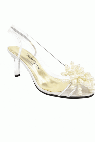 Marilyn's French Whimsical Pearl Heel