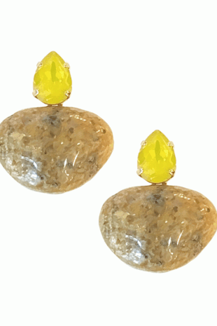 Marilyn's Spanish Pebbled Resin Earrings