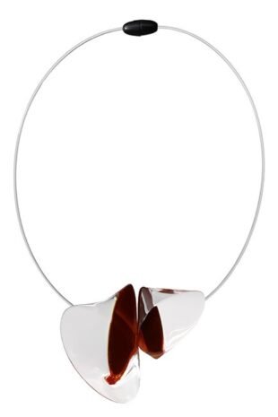 Marilyn's French Plexiglass Necklace MX407