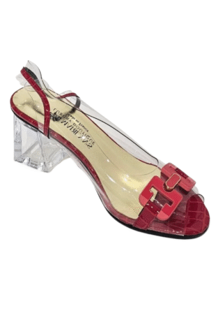 Meko Open Toe Block Heel