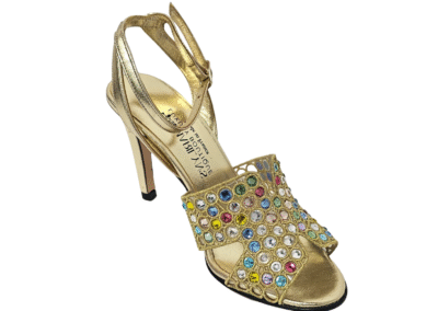 Maval Luxury Open Toe Sling Back