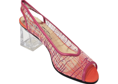 Konic Open Toe Block Heel