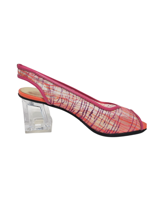 Konic Open Toe Block Heel