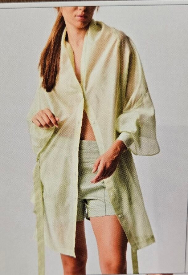 BA710  FASHION SHEER COVER TOP