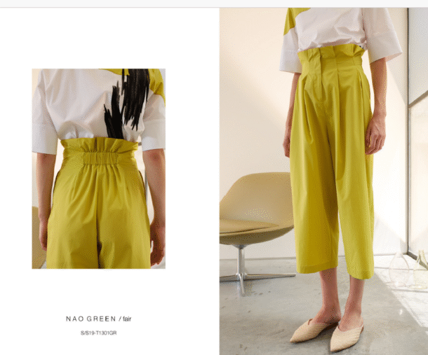 NAO FLAIR CROP PANT