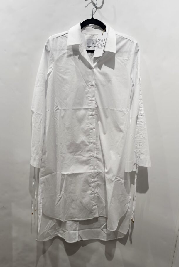 RM SS2434 FEMININE WHITE DRESS