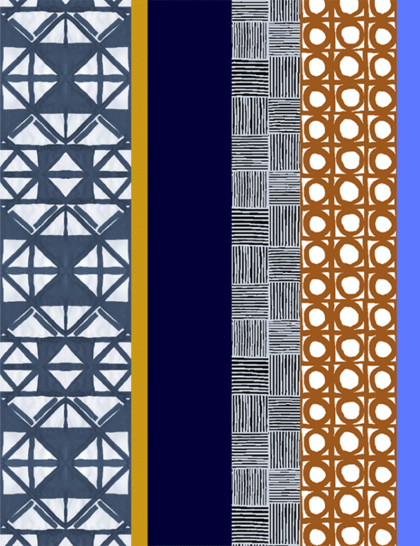 Marilyn's Italian Navy Linen Shawl