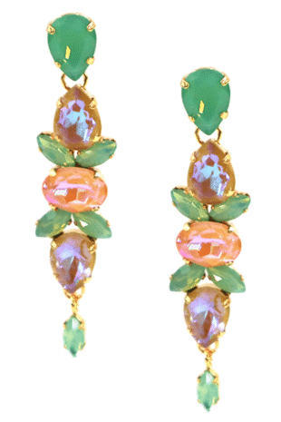 Marilyn's Spanish Pastel Earrings