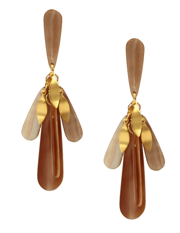 Marilyn's Fun Moving Drop Long Light Earrings