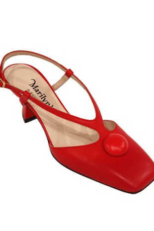 Marilyn's Italian Scarlet Heel Shoe