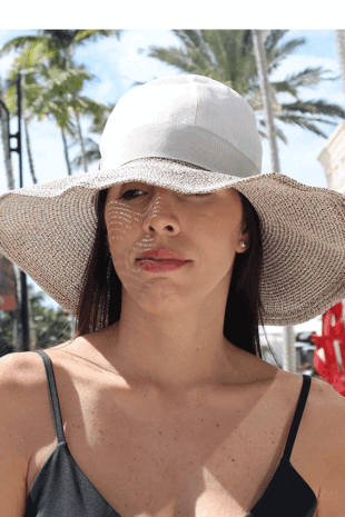 Marilyn's Italian Packable Crushable Casual Sun Hat