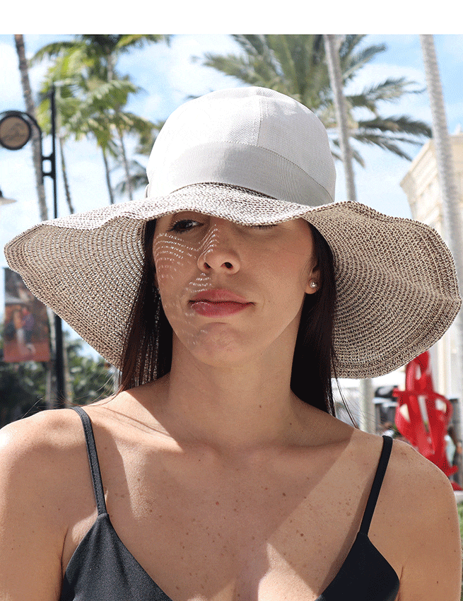 Marilyn's Italian Packable Crushable Casual Sun Hat