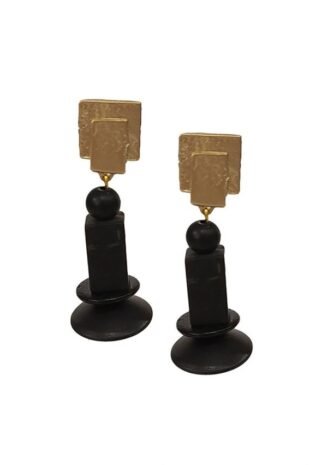 Marilyn's Spanish Bead and Stone Earrings ME6A